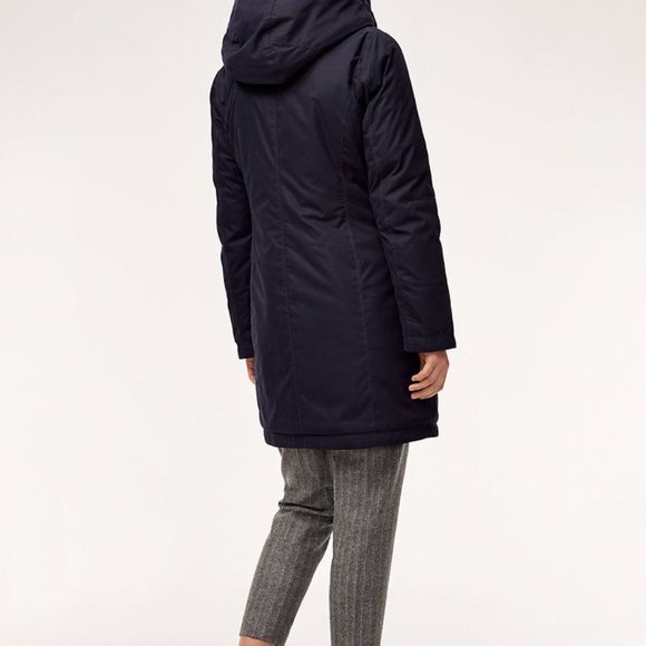 Babaton Oskar Parka Mid-length down parka jacket (navy) - Picture 3 of 4
